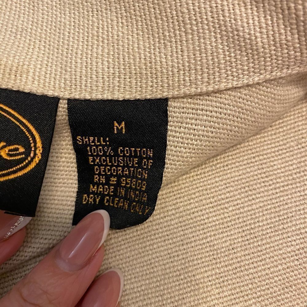 Allure cotton embroidered blazer, M - Picture 2 of 9